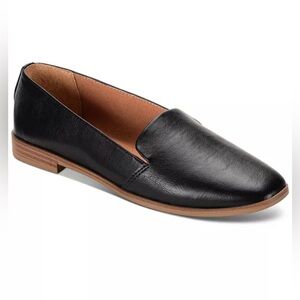 Style & Co Woman's Ursalaa Square Toe Loafer Flats Black